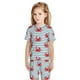 thumbnail image 4 of Balery Cute Red Crabs With Nautical Conjunto de Pijama Infantil de Manga Corta con Estampado – Ropa de Dormir de Algodón Suave-X-Large, 4 of 4
