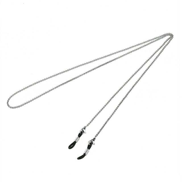 LOLIPPYY Back to School 1Pack Eyeglass Chain for Men Stainless Steel Non-slip String for Daily Use