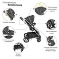 thumbnail image 4 of Carriola Travel System D´Bebe  Crown Negro, 4 of 9