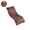 Coffee, variant on Premium Flannel Recliner Chair Cushion with Full Coverage Backrest & Seat for Home Office Relaxation Cozy Warm Support