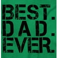 thumbnail image 2 of Best Dad Ever Cool Fathers Day Gift Men's Graphic T Shirt Tees Brisco Brands L, 2 of 6