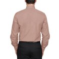 thumbnail image 3 of Berlioni Classic Regular Fit Solid Button Up Long Sleeve Pocket Work Dress Shirt, 3 of 5