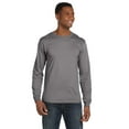 thumbnail image 2 of Anvil Lightweight Long-Sleeve T-Shirt (949) Storm Grey, XL, 2 of 3