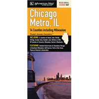 Folded Map Chicago Street Map