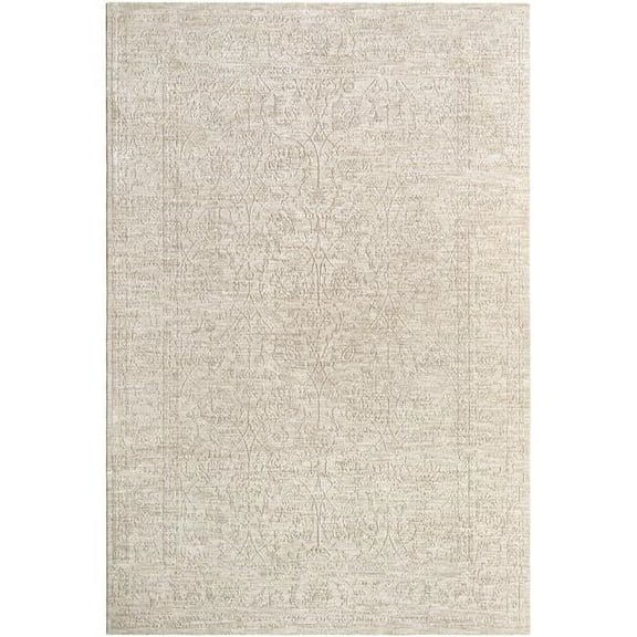 Masterpiece  9 ft. x 12 ft. 2 in. Masterpiece Machine Woven Traditional & Classic Rectangle Area Rug, Medium Gray, Light Gray & Cream