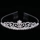 thumbnail image 5 of 2x Compromiso Novia Diamante de imitación Reina Diadema Princesa Temática de cumpleaños Yuyangstore Tiara de cristal nupcial, 5 of 8