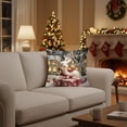 thumbnail image 4 of Christmas Pillow Covers 17.7x17.7 Inches Decorative Pillow Cases With Soft Fabric Hidden Zipper For Home Decor, 4 of 6