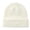 White, variant on Ksopiavobs Classic Men's Warm Winter Hats Acrylic Knit Cuff Beanie Cap Daily Beanie Hat