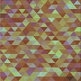 thumbnail image 1 of Ahgly Tapis d'Intérieur Lavable en Machine Carré Rouge Châtaigne Transitionnel, 6 Pieds Carré, 1 of 7