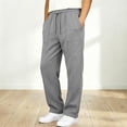 thumbnail image 2 of LILIYA Boys' Sweatpants Straight Leg Open Bottom Casual Pants Elastic Waist Drawstring Baggy Athletic Workout Joggers Sweat Pants with Pockets 2026 11-12 Years, 2 of 9
