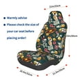 thumbnail image 3 of Fuzoiu Vintage Casino Chips Print Elastic Car Seat Covers, Seat Cover Protector,Universal Fit Interior Covers for Most Cars,Washable Seat Cover Non Slip for SUV,Sedan,Van, 3 of 5