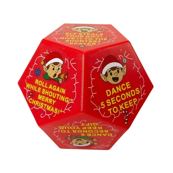 Christmas 2025 Gift Ideas: Santa Swap Exchange Dice Game, Ideal for Teen Men Women as Stocking Stuffers, Party Gifts or Birthday Xmas Surprises
