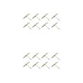 thumbnail image 2 of Conector de rodamiento de pesca Soidarity 10 piezas acero inoxidable 3 vías, 2 of 6