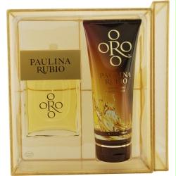 Paulina Rubio Gift Set Oro By Paulina Rubio By Paulina Rubio - Walmart.com