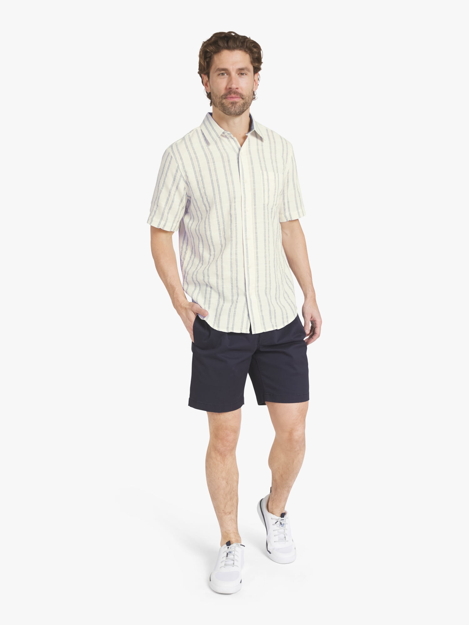 Chaps Men's Short Sleeve Woven Shirt, Sizes S-2XL