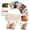 Beige (Hanin), variant on HPRT CP4100 4x6" Photo Printer with 108 Sheets & 2 Ribbons, 300DPI Dye-Sublimation Printer for iPhone and Android, AR Video Printing, Beige