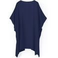 thumbnail image 5 of JuneFish Women Beach Kimono Swimsuit Bathing Suit Cover Up Swimwear Sheer Chiffon Cardigan Tops, 5 of 7