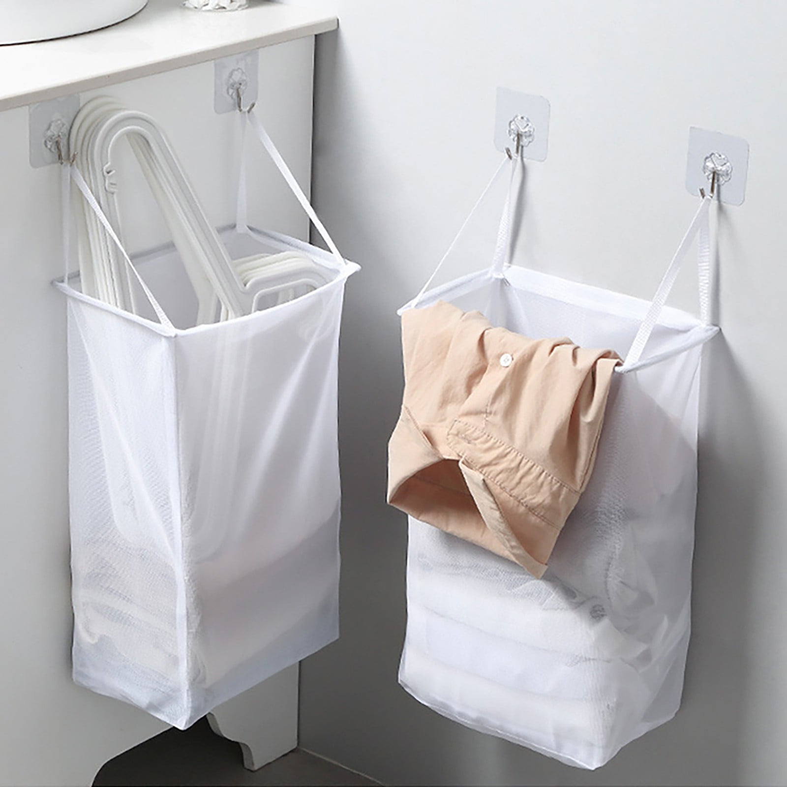 Plastic Dirty Laundry Basket Folding Clothes Storage Basket Household –  Fitzge Store