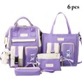 thumbnail image 2 of Girls School Bag Set Cute 5PCS Large Capacity Campus Backpack Elementary Bookbag, 2 of 10