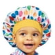 thumbnail image 1 of Red by Kiss Gorro de satén para niños pequeños, gorros para dormir, capó para el pelo (puntos múltiples), 1 of 3