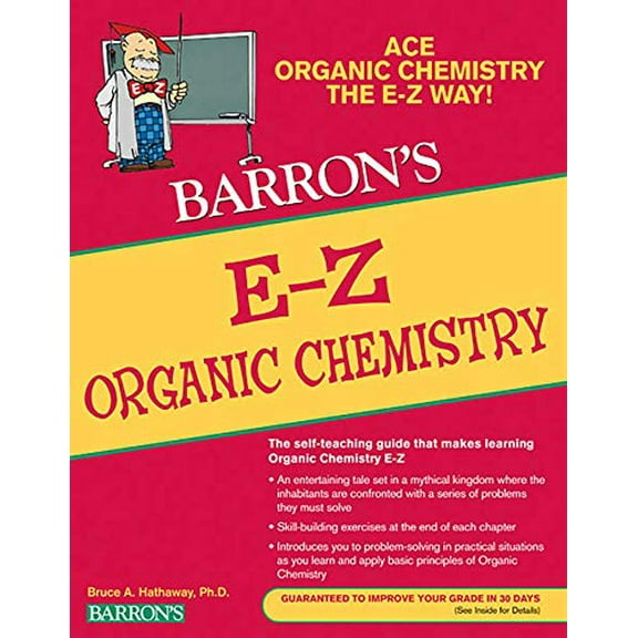 Pre-Owned Barron's E-Z Organic Chemistry (Paperback) 0764144677 9780764144677