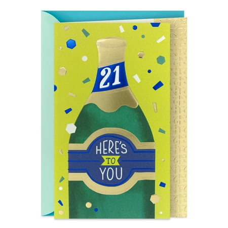 Hallmark 21st Birthday Card (You're Awesome)