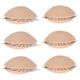 thumbnail image 4 of Cabeza de maniquí de 3 pares con párpados y pestañas para práctica de injerto de extensiones de pestañas, color de piel., 4 of 14