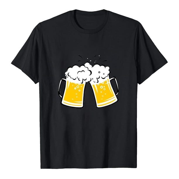 Blusa de mujer Camiseta de cuello redondo de Oktoberfest Camiseta de verano con estampado de letras Camisetas de manga corta para hombres y mujeres Pompotops hfajkhk135338