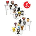 thumbnail image 2 of EVORETRO 4-Tier Clear Acrylic Display Risers – 2-Pack Shelf Organizer for Funko Pop, Figures, Perfume, Collectibles & More, 2 of 5