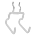 thumbnail image 1 of TABLZONE L Shaped Pegboard Hook Stainless Steel Tool Storage Organizer for Kitchen 1 Set, 1 of 8