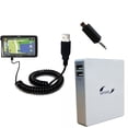 thumbnail image 1 of Gomadic High Capacity Rechargeable External Battery Pack suitable for the Magellan Roadmate RV9145-LM - Portable Charger with TipExchange Technology, 1 of 4