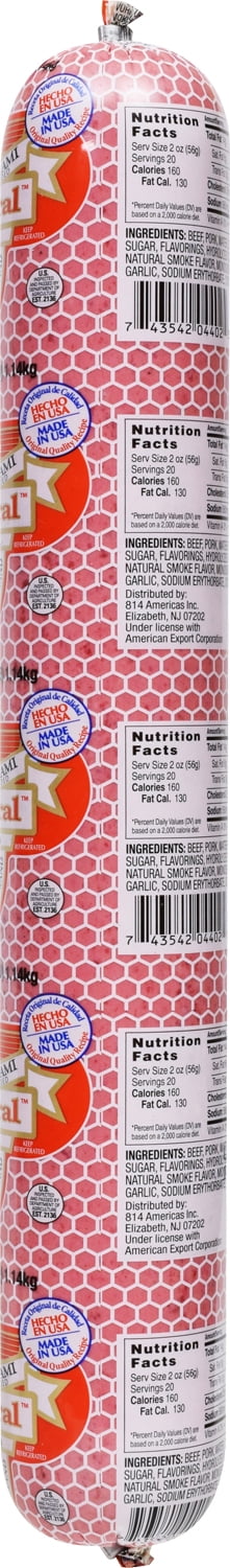 HIGUERAL Mallita Cooked Salami, 40 oz