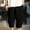 Linen pants-32Black, variant on Gamivast Linen Capri Pants for Men Cropped Loose Fit Drawstring Elastic Waist Breathable with Pockets for Beach Walks Lounge Days Sweatpants Casual Vacation Wear Summer Trousers