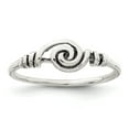 thumbnail image 1 of 925 Sterling Silver Antiqued Swirl Ring, 1 of 2