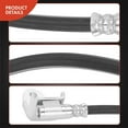 thumbnail image 4 of A-Premium Rear Driver Brake Hydraulic Hose Compatible with Select Dodge, Chrysler and Plymouth Models - Neon 2000-2005, SX 2.0 2003-2005 - Replace# 4509803AE, 4 of 5