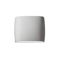 Justice Design Group Cer-8850 Ambiance Collection 2 Light 10" Tall Wall Sconce - Beige