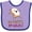 Lavender and Purple, variant on Inktastic No Crusts, No Rules- Silly PB&J Sandwich on the Loose Boys or Girls Baby Bib