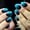 WM226, variant on Press on Nails Short Square Fake Nails False Nails with Designs Gradient Glue on Nails 4 Color Full Cover Glossy Stick on Nail for Women Manicure
