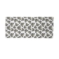 thumbnail image 2 of Pug Neck Gaiter, Cheerful Dogs Grunge Effect, Unisex, Charcoal Grey Beige, by Ambesonne, 2 of 3