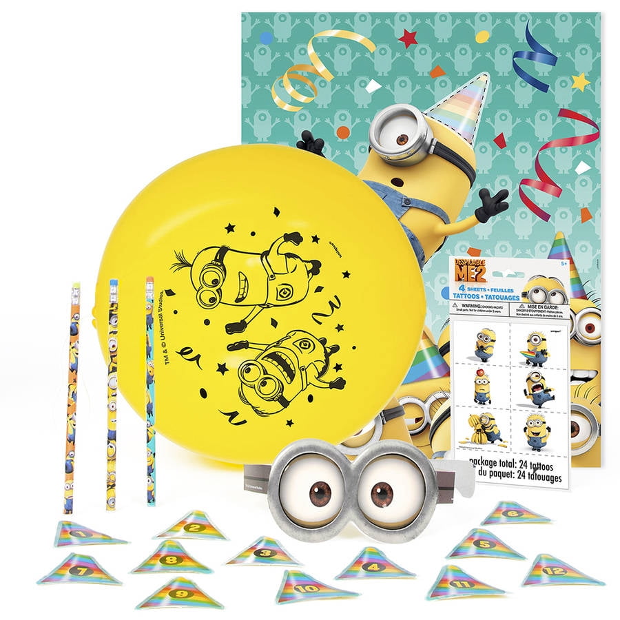 Despicable Me Minions Party Activity Kit for 12