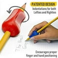 thumbnail image 3 of The Pencil Grip Neon Grippers 72-Pack, Pencil Grips for Handwriting, Ergonomic Pen Holder for Righties & Lefties, Writing Practice for All Ages, Writing Tool with Finger Cushion, 3 of 8