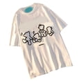 thumbnail image 2 of Camiseta para hombre, camiseta para hombre, camiseta holgada para hombre, camiseta de cuello redondo para hombre, materiales ecológicos, 2 of 9