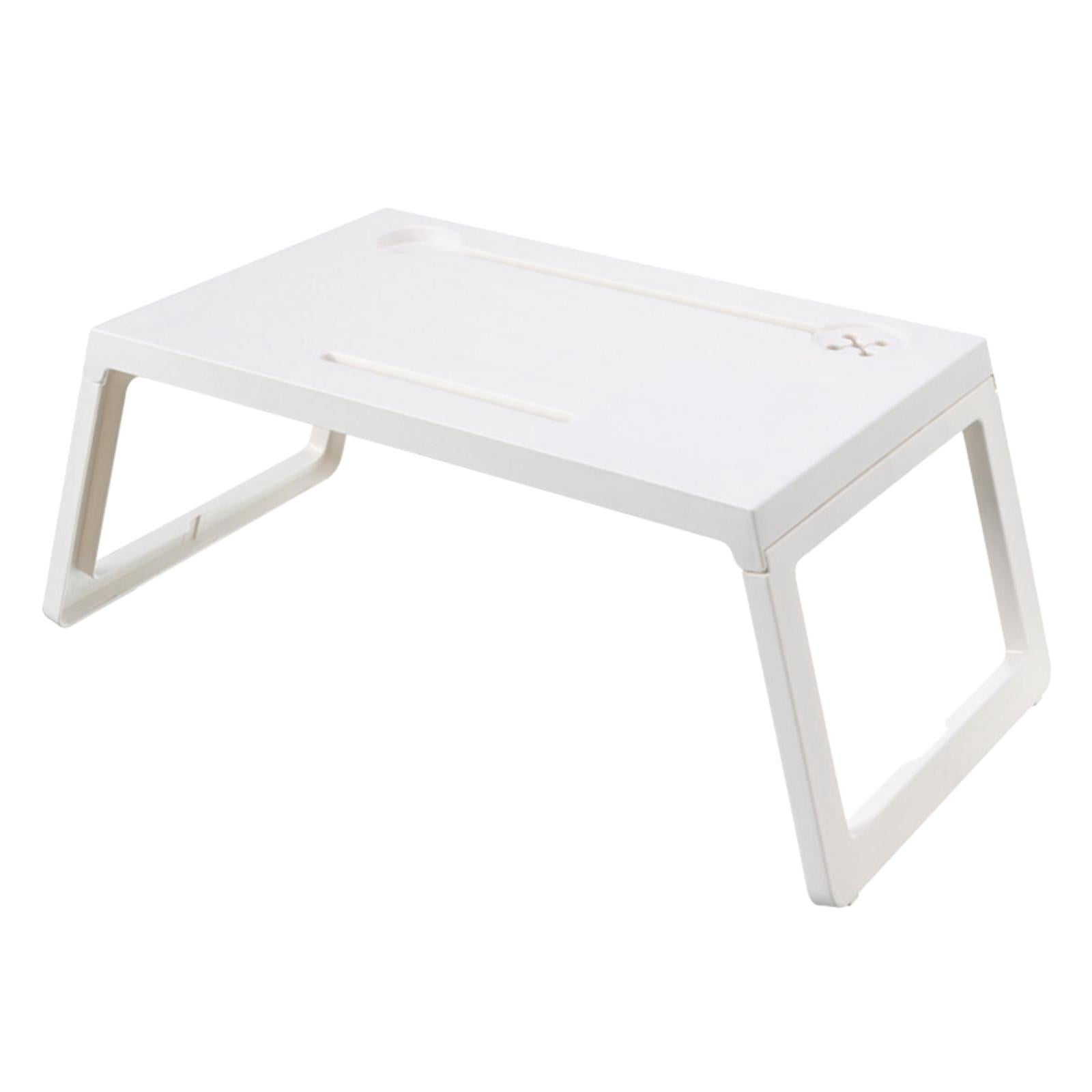 Foldable Bed Stand, lap Tray ,Table Breakfast Tray with cups Holder