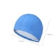 thumbnail image 2 of Gorro de natación de tela de alta elasticidad para mujeres, hombres y niños | Poliuretano transpirable y de secado rápido | Apto para cabello largo y corto | Natación en piscina, 2 of 6