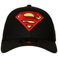 thumbnail image 2 of Superman Classic Logo Black Colorway New Era 39Thirty Fitted Hat-Medium/Large, 2 of 5