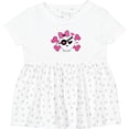 thumbnail image 3 of Inktastic Girl Pirate Skull Valentine Girls Baby Dress, 3 of 5