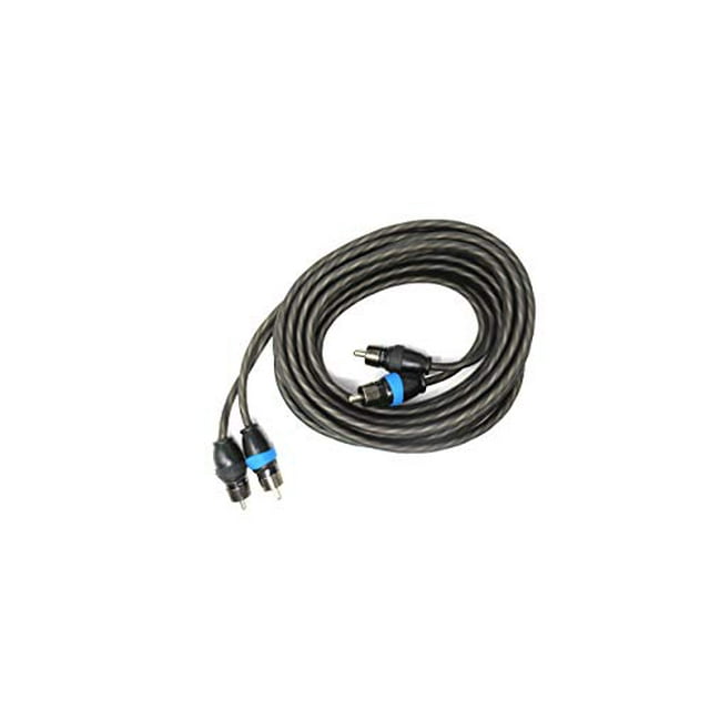 Sky High Car Audio Câbles RCA Torsadés 2 Canaux 20 Pieds OFC