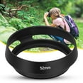 thumbnail image 4 of Camera Lens Hood, Aluminium Alloy Lens Hood Fine Workmanship Control  Matte Paint  For Camera, 4 of 8