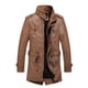 thumbnail image 5 of Marca de moda WINSTAND 2023 chaqueta de cuero con cuello de piel chaqueta de hombre marea Otoño e invierno chaquetas de cuero para hombre más terciopelo, 5 of 5