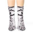 thumbnail image 4 of 6 pares de calcetines con patas de animales, calcetines unisex con estampado 3D, calcetines novedosos con patas de animales, calcetines para hombres, mujeres y niños, 4 of 5